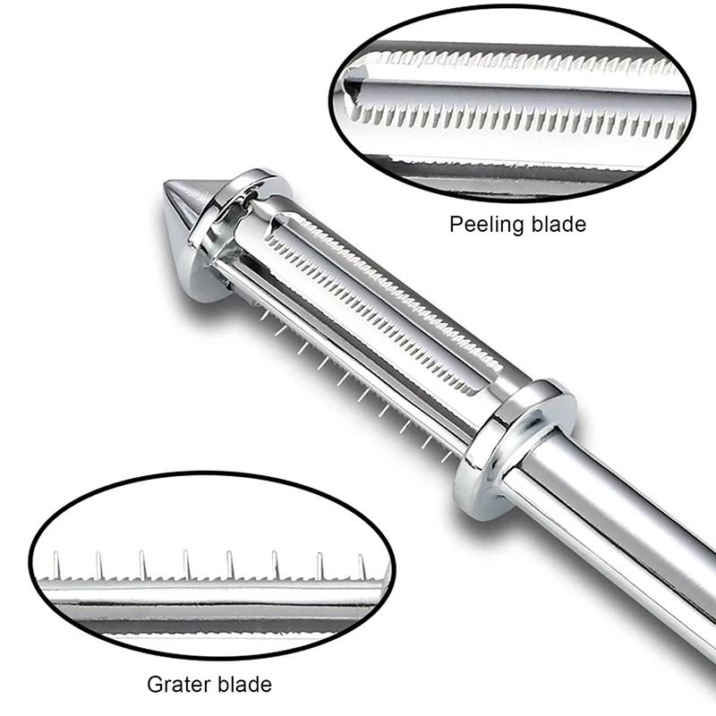 3-in-1 Stainless Steel Fruit and Vegetable Peeler