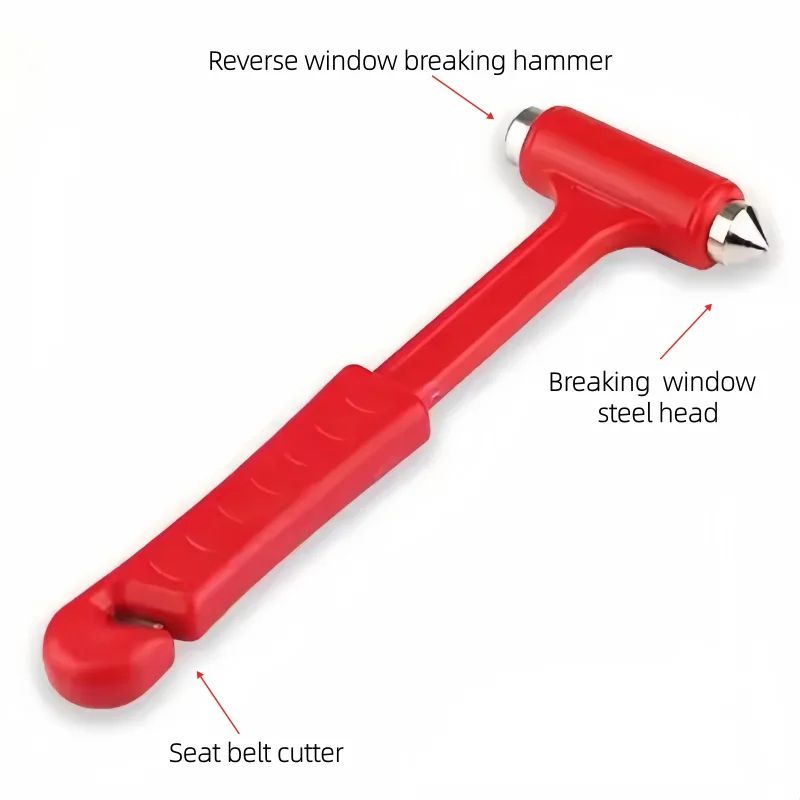 Car Emergency Safety Hammer with Seat Belt Cutter
