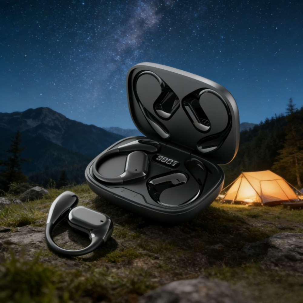 Secure Fit Sports Earbuds with ENC and HD Calls