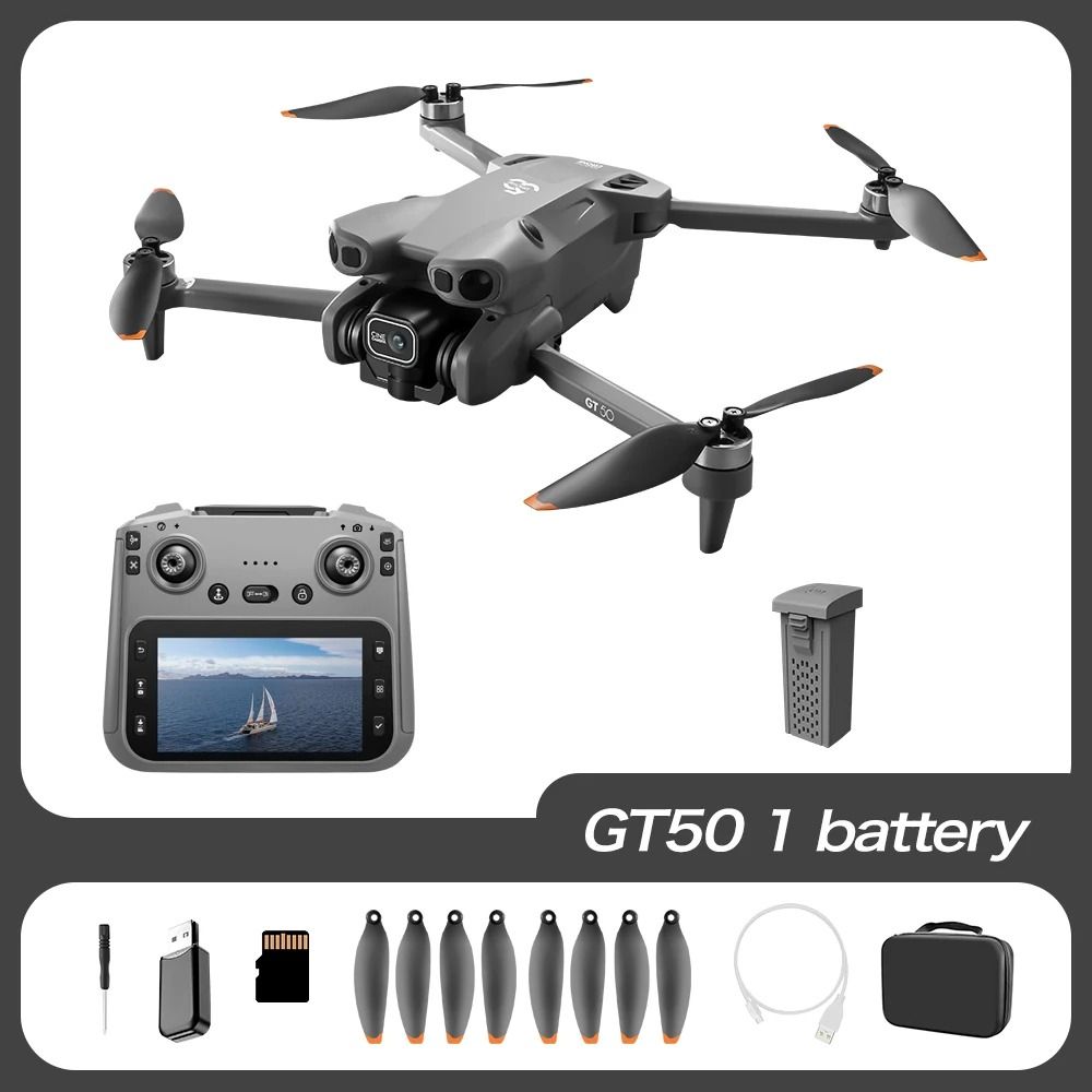 GT50 HD Aerial Photography Drone with Obstacle Avoidance and Screen Remote
