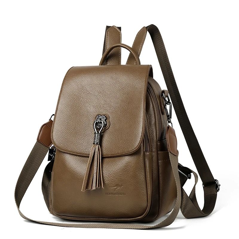 Genuine Leather Casual Commuter Back Pack