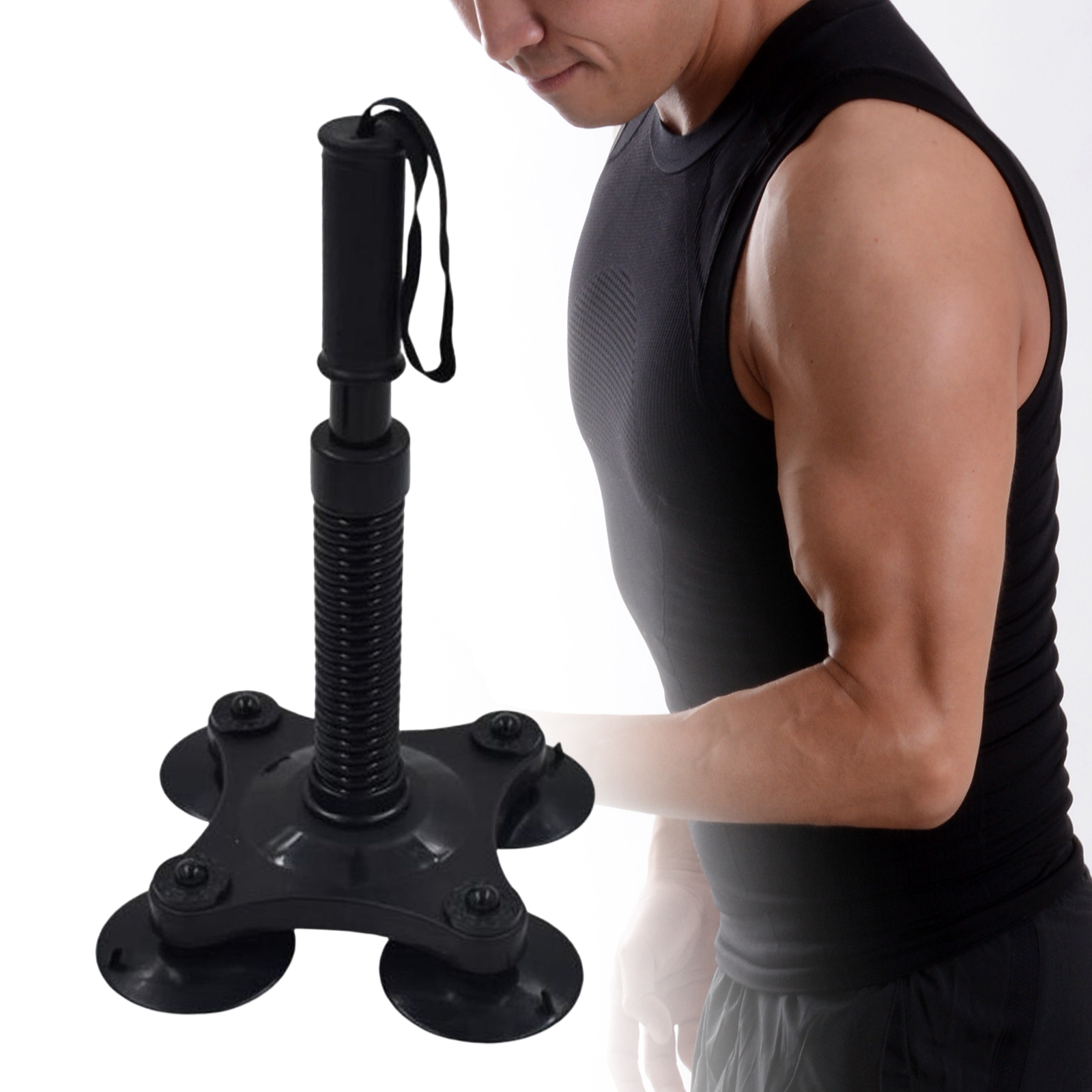 Heavy Duty Arm Wrestling Trainer, Suction Cup Forearm Trainer, Wrist Muscle Developer, Strength Fitness