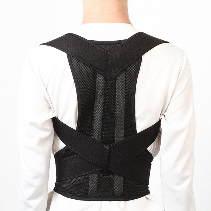 Adjustable Posture Corrector for Back & Clavicle Support Unisex Back Trainer to Stop Slouching & Hunching