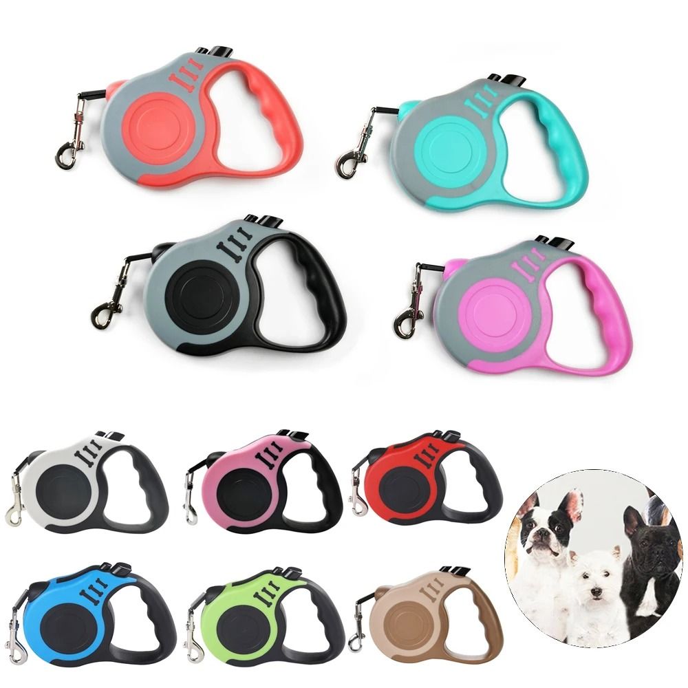 Automatic Retractable Nylon Dog Leash for Small Medium and Large Pets