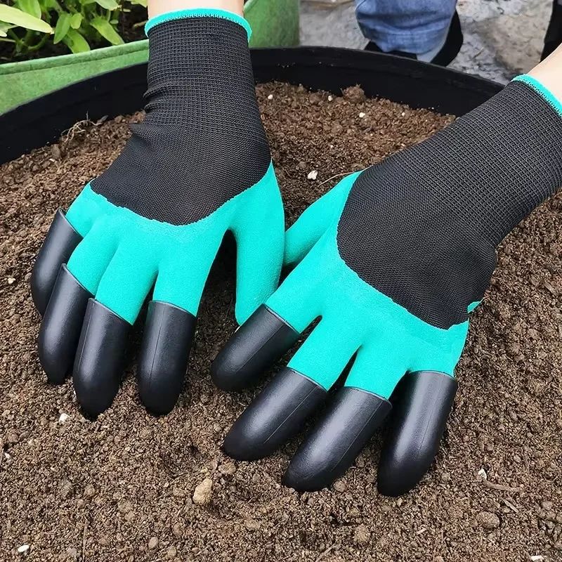 Heavy-Duty Garden Gloves – Stab Resistant Gardening Gloves with Waterproof, Wear-Resistant Protection