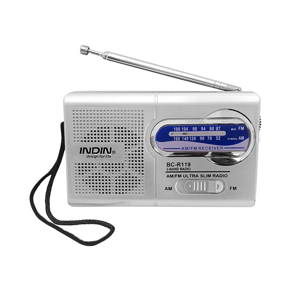 Portable AM FM Pocket Radio Battery Operated Mini Transistor Radio for Walking and Emergencies