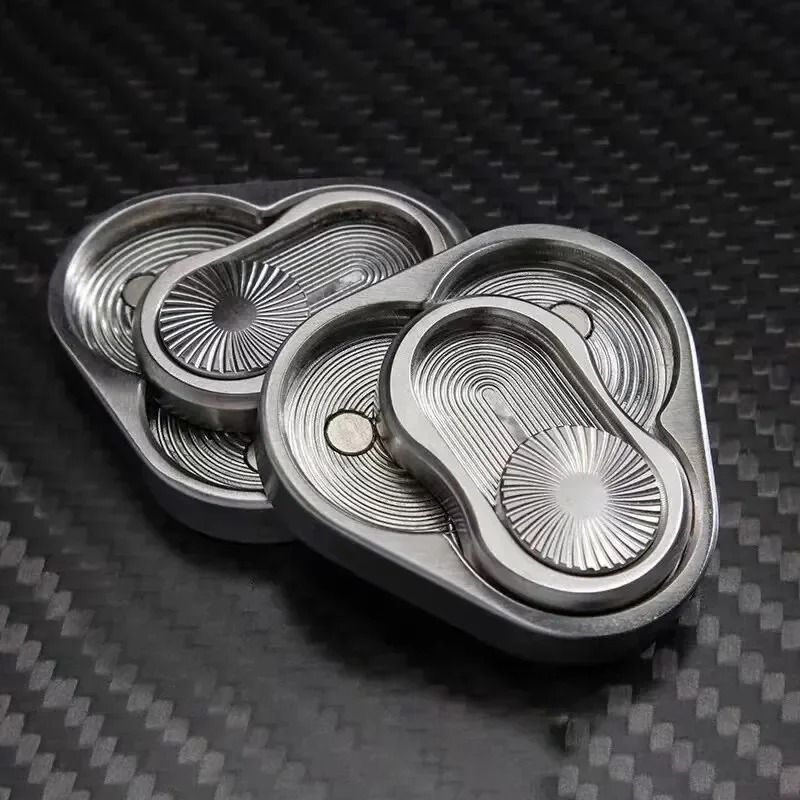 Magnetic Fidget Slider Adult EDC Metal Sensory Toy ADHD Stress Relief Adult Gifts