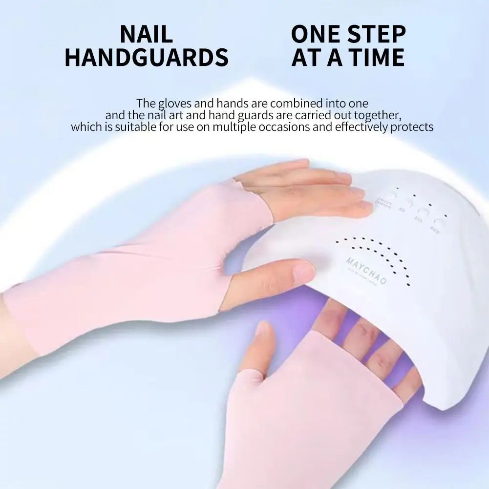 Fingerless UV Protection Driving Gloves