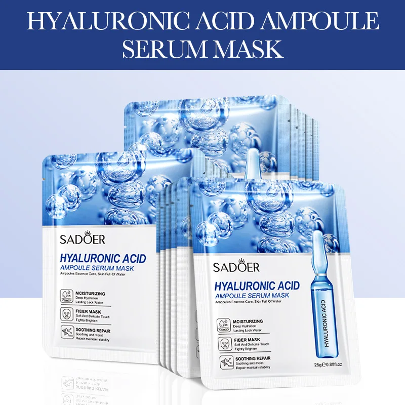 Facial Firming Acid Face Mask, Moisturizing Anti Wrinkle, Whitening Skin Care Product