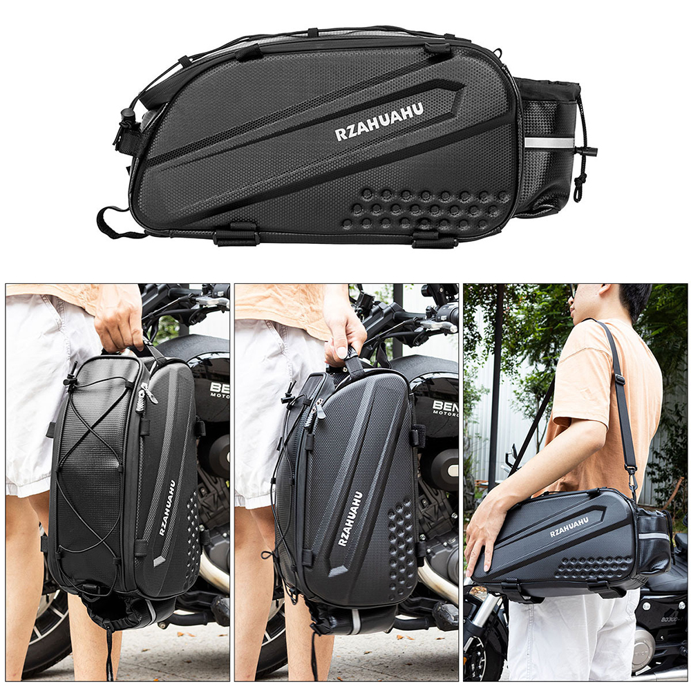 Large Capacity Bicycle Carrier Bag, Fold able Bike Bags, Waterproof Rear Seat Basket, Pannier Trunk, Saddle Bags
