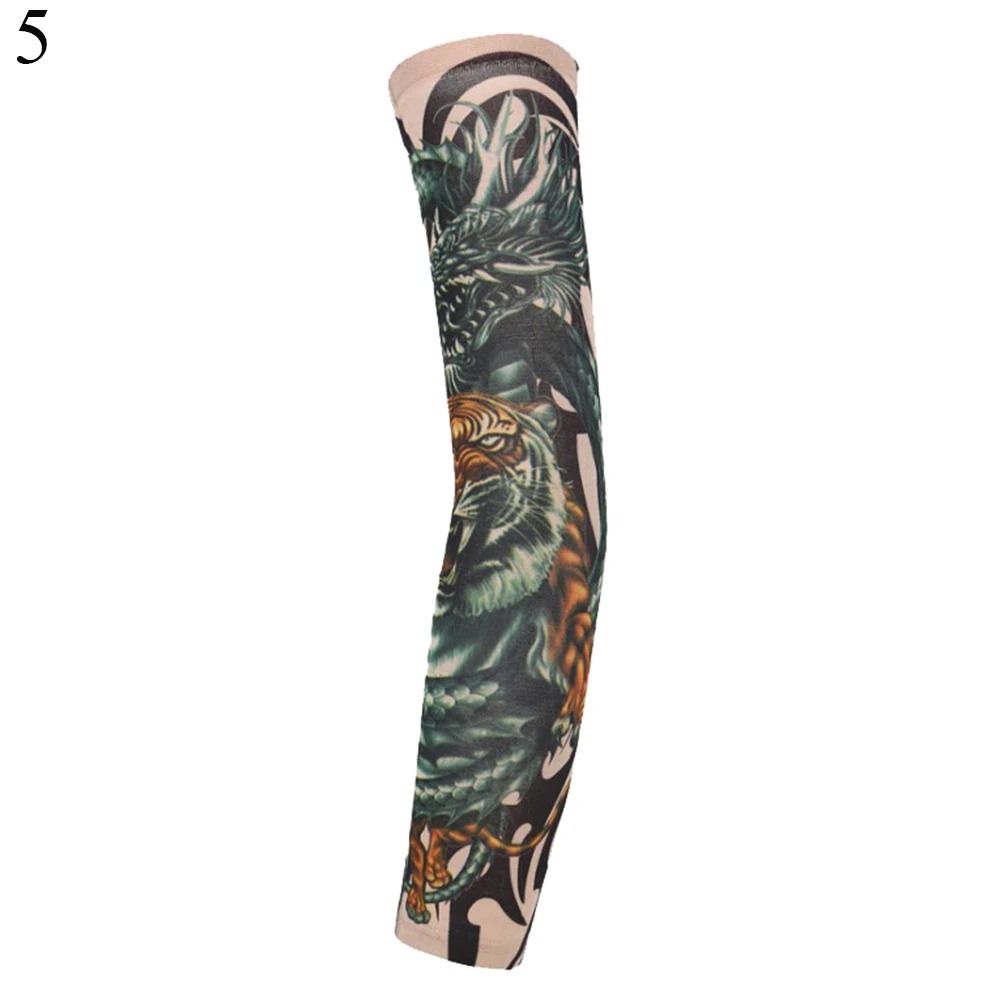 Flower Arm Tattoo Sleeves – Seamless UV Sunscreen Protection – High-Yield Athletic Interaction Hub