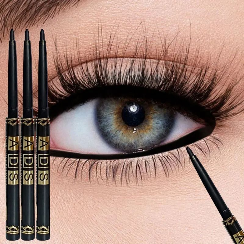 Waterproof Long Lasting Black Eyeliner Pencil