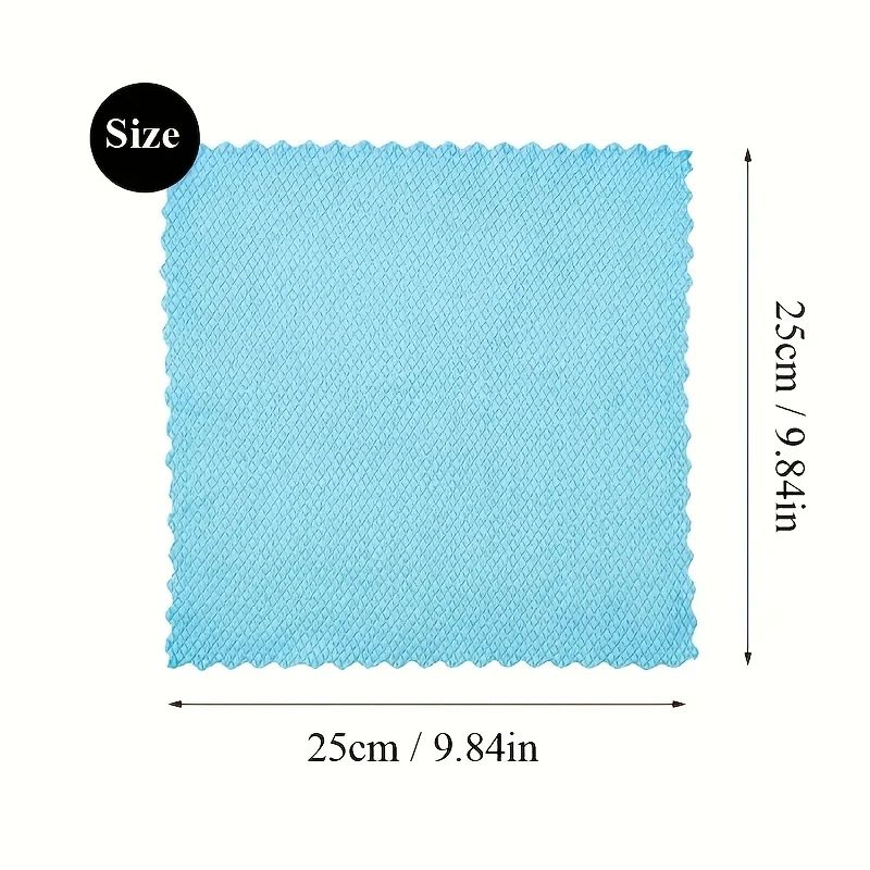 Reusable Microfiber Cleaning Cloths Set – 10/20-Pack Kitchen, Glass & Car Towels