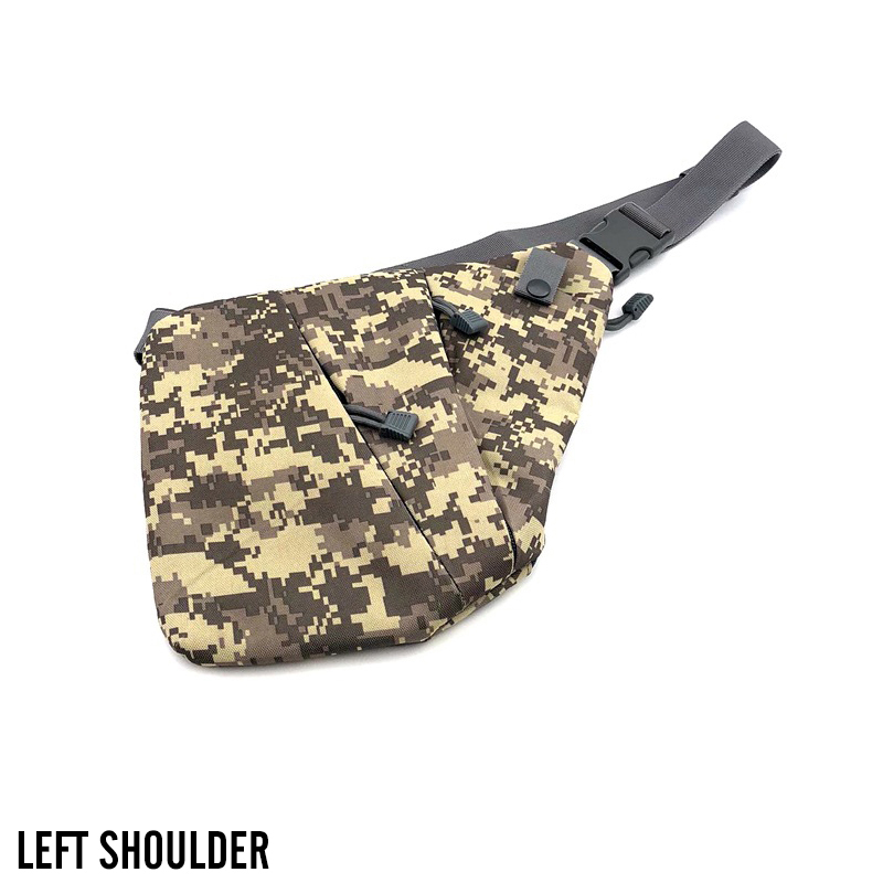 Concealed Carry Tactical Chest Bag Anti Theft Crossbody Holster Pack
