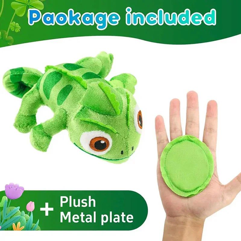 Pascal Chameleon Shoulder Plush – 6-Inch Tangled-Inspired Stuffed Animal Toy