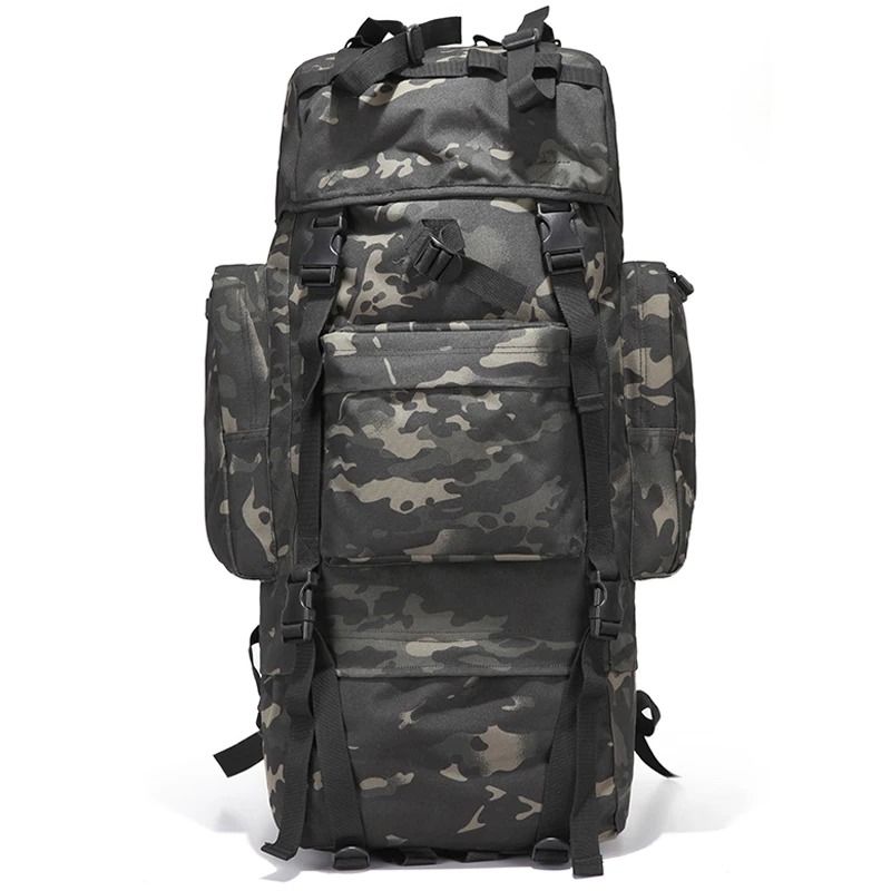 Waterproof 70L Mountaineering Backpack Ultra-Durable Camouflage Rucksack
