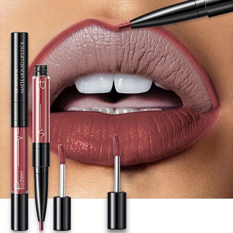 Ultra-Precise Waterproof High Pigment Lip Liner - Smooth, Sweatproof, Long-Lasting Lip Contour Pencil