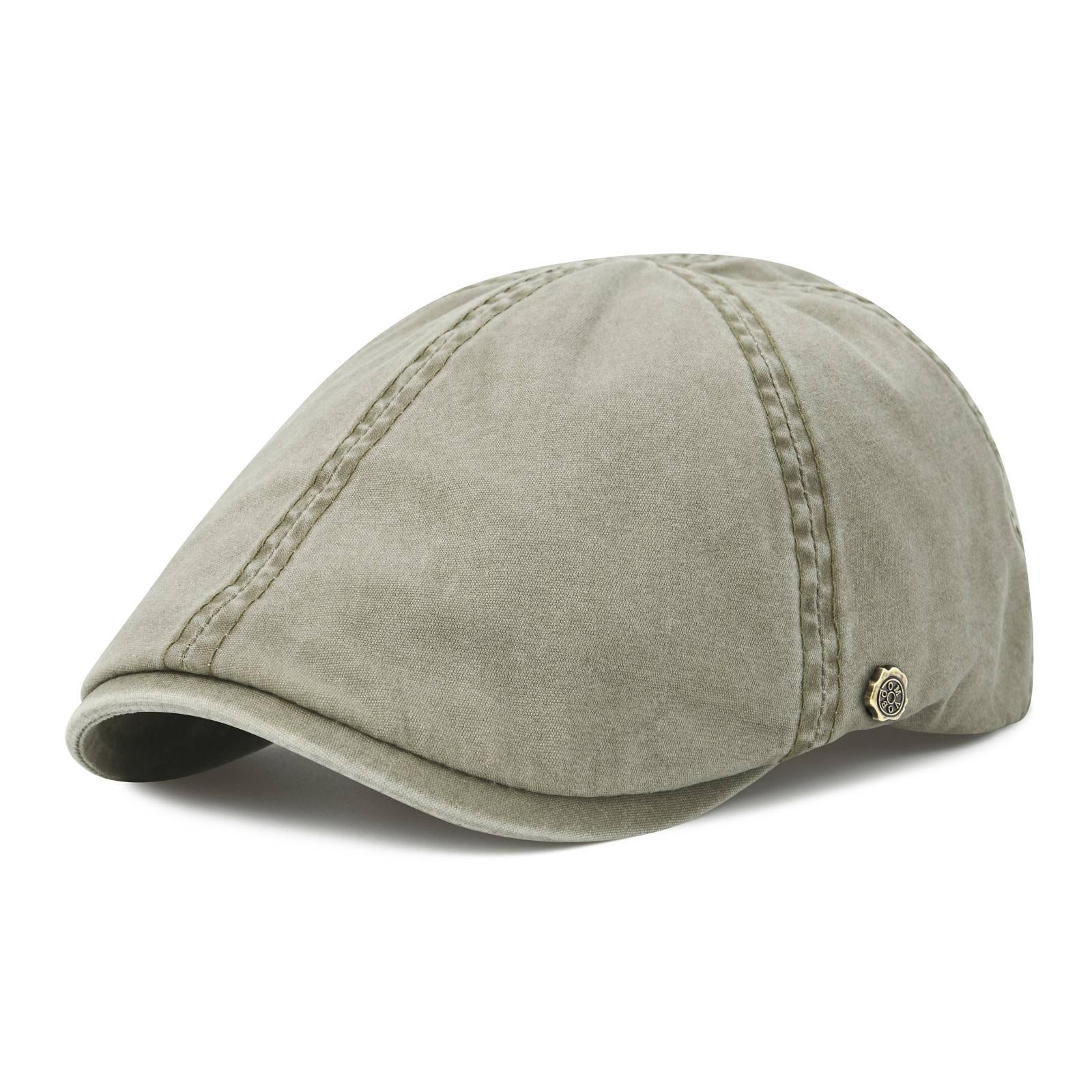 Classic Cotton Flat Cap Hat Unisex Newsboy Ivy Cap Casual Driver Beret