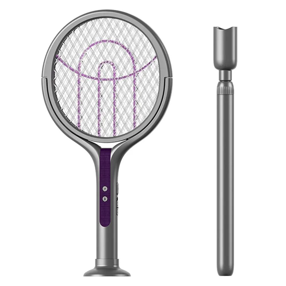 2 in 1 Retractable Electric Mosquito Swatter