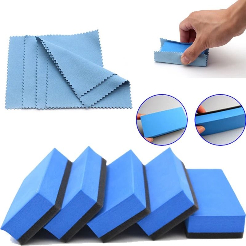 Ceramic Coating Sponge Applicator Nano Wax Pad for Car Glass and Paint