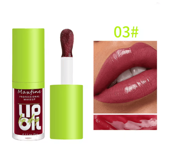 PureGlow Waterproof Moisturizing Lip Gloss Long Lasting Shine
