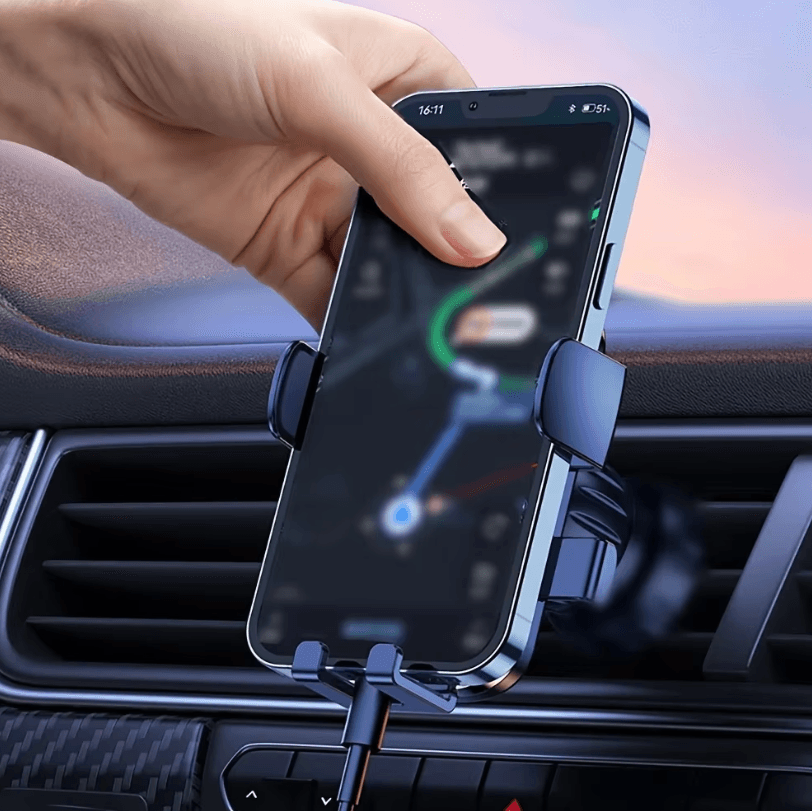 Automatic Gravity Phone Holder – Universal Car Phone Mount Air Outlet Navigation Bracket