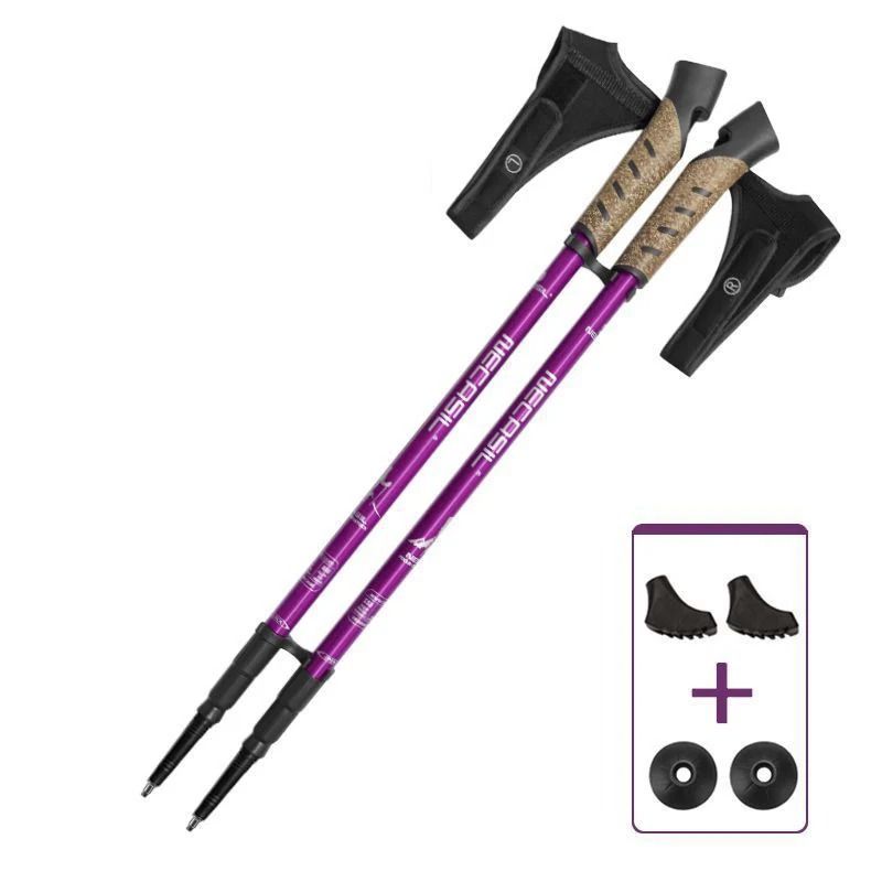 7075 Aluminum Alloy Telescopic Walking Poles