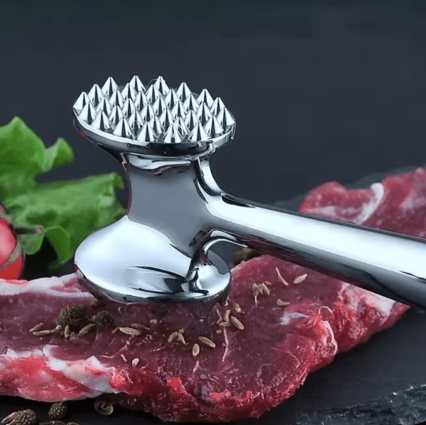 ProTender Meat Tenderizer Hammer – Double-Sided Zinc Alloy Meat Hammer for Steak & Pork