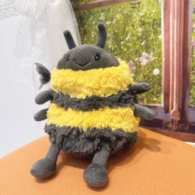 Cute Albee Bee Spring Plush Toy for Kids, Super Soft Elephant Plush, Perfect Cuddly Gift, Ideal Soothing Plush Toy