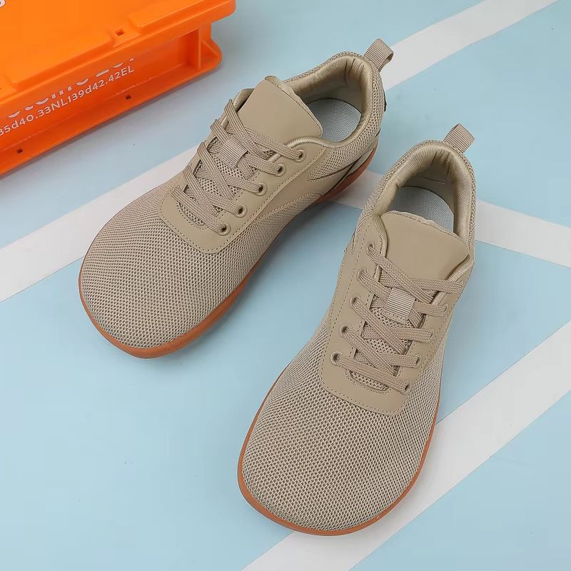 Men's Wide Barefoot Sneakers – Unisex Minimalist Zero Drop Shoes for Natural Comfort & Relaxation