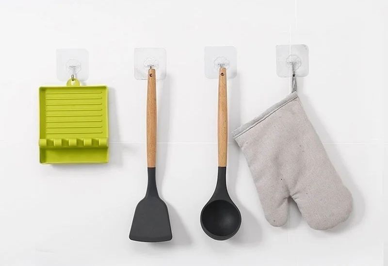 Non Slip Kitchen Utensil Holder Rack