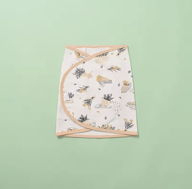 CalmNest Anti Startle Baby Swaddle Wrap Cotton Muslin Blanket