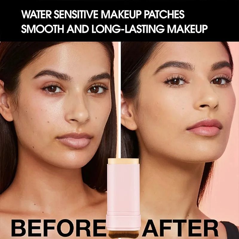TVLV Waterproof Concealing Foundation Stick with Built In Brush