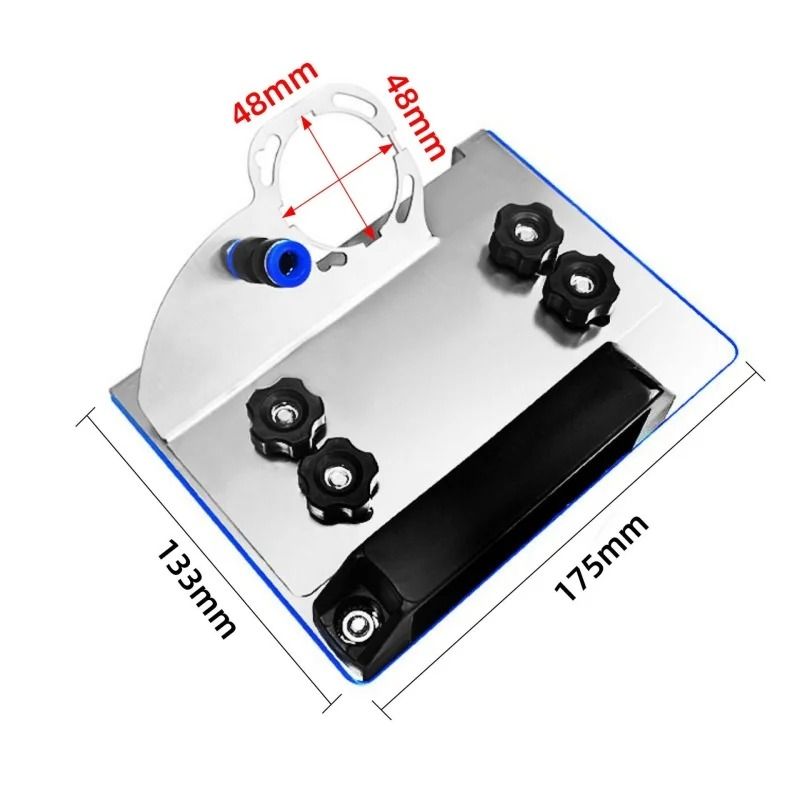 ProEdge Angle Grinder Stand for 45 Degree Tile Chamfer Cutting
