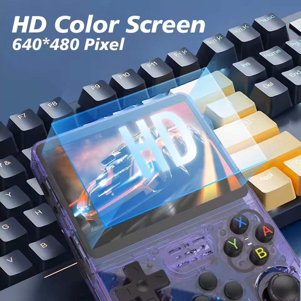 Retro Handheld Game Console R36S with IPS Display and Linux System