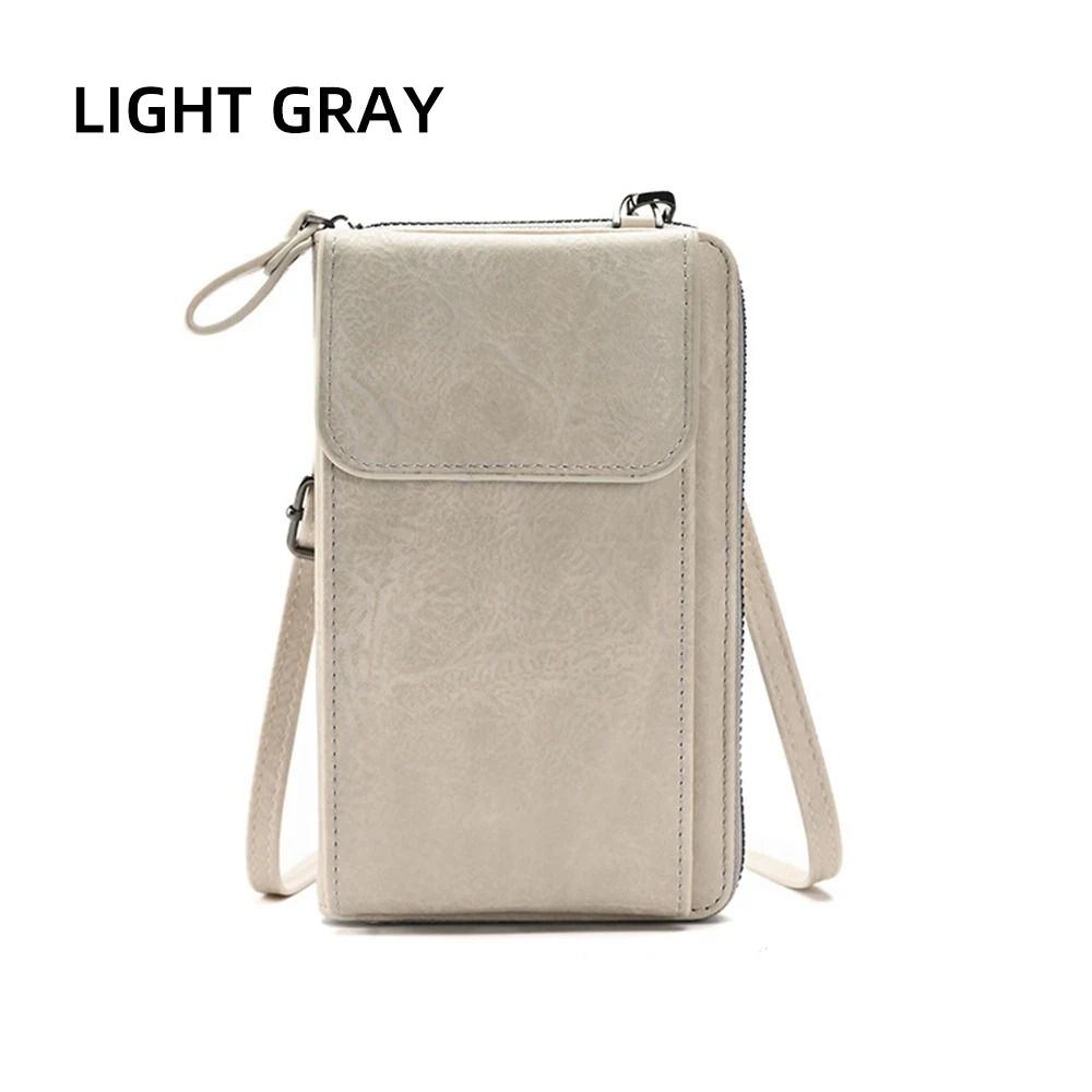 Fashionable Versatile Crossbody Mobile Phone Bag and Large-Capacity Coin Purse