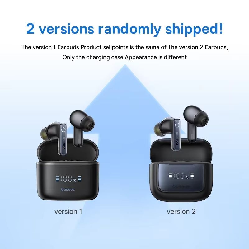 Baseus Bowie 30 Wireless Earbuds – 50dB Noise Cancelling Bluetooth 5.3 Headphones with 65Hrs Playtime & Deep Bass