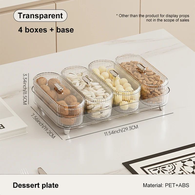 Home Living Fruit and Snack Bowl with Lid