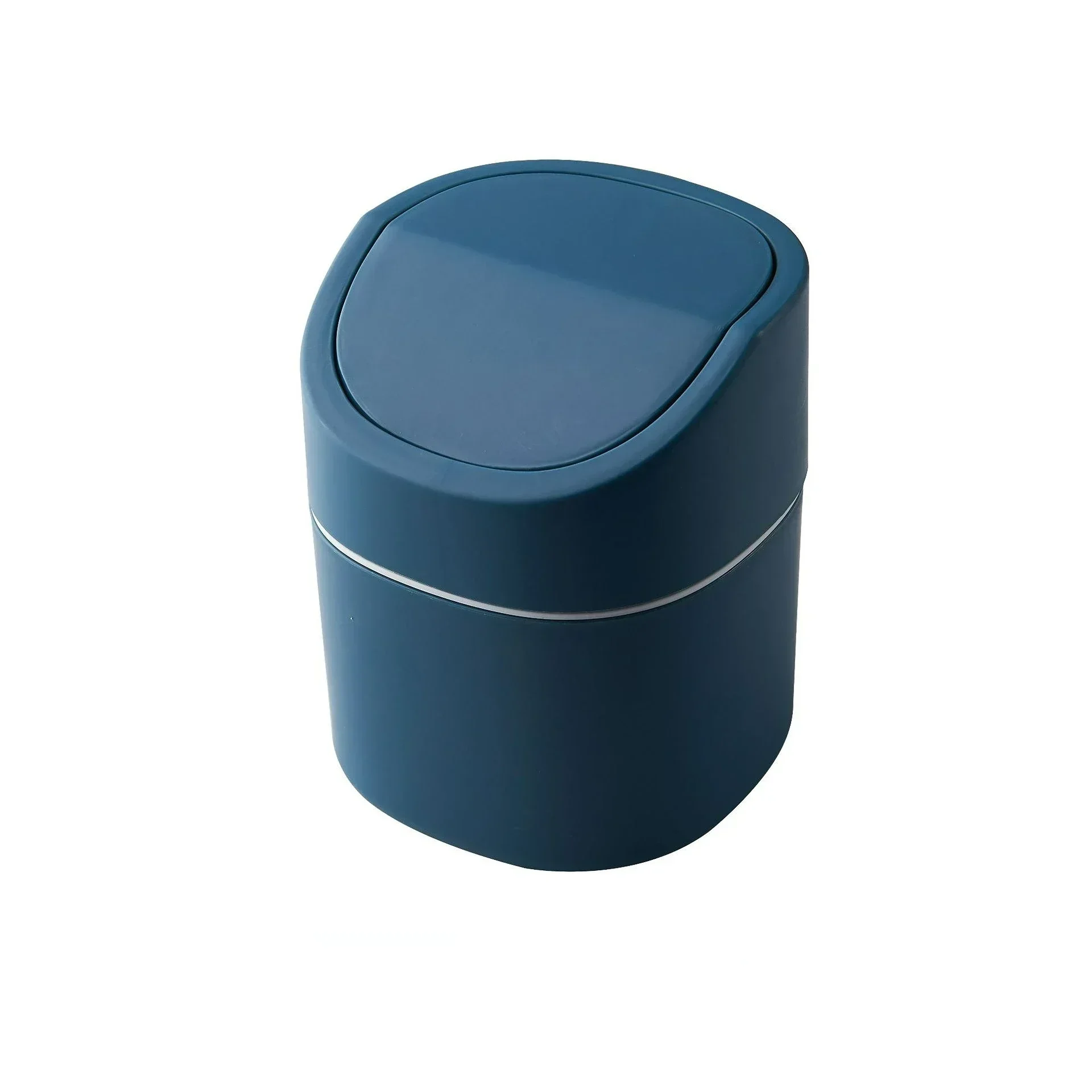 Mini Small Waste Bins Home Table Desktop Garbage Basket Plastic Trash Can Office Supplies Dustbins Barrel Box Sundries