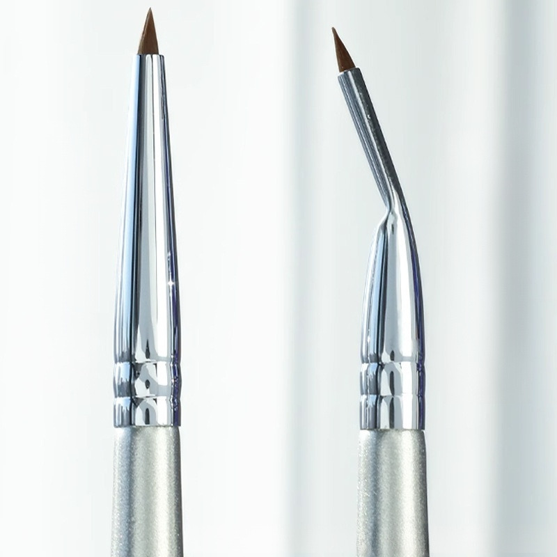 Precision Detail Eye Makeup Brush, Foldable Eyeliner Pen with Concealer Multi Functional Tool, Professional Makeup