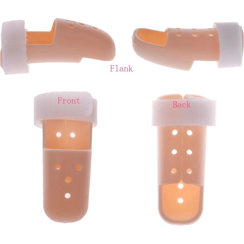 Finger Splint Adjustable Finger Mallet Support Protector for Finger Pain Joint Protection