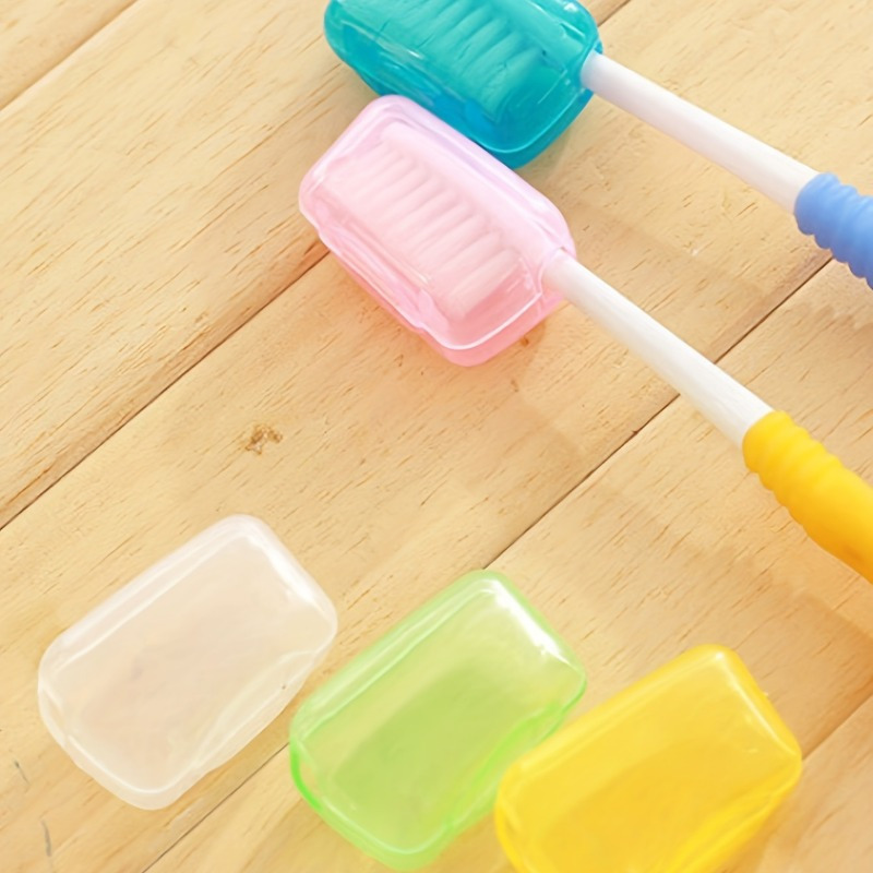 Travel Toothbrush Head Protective Cover, Portable Protective Shell Head Cover for Safe and Hygienic Travel
