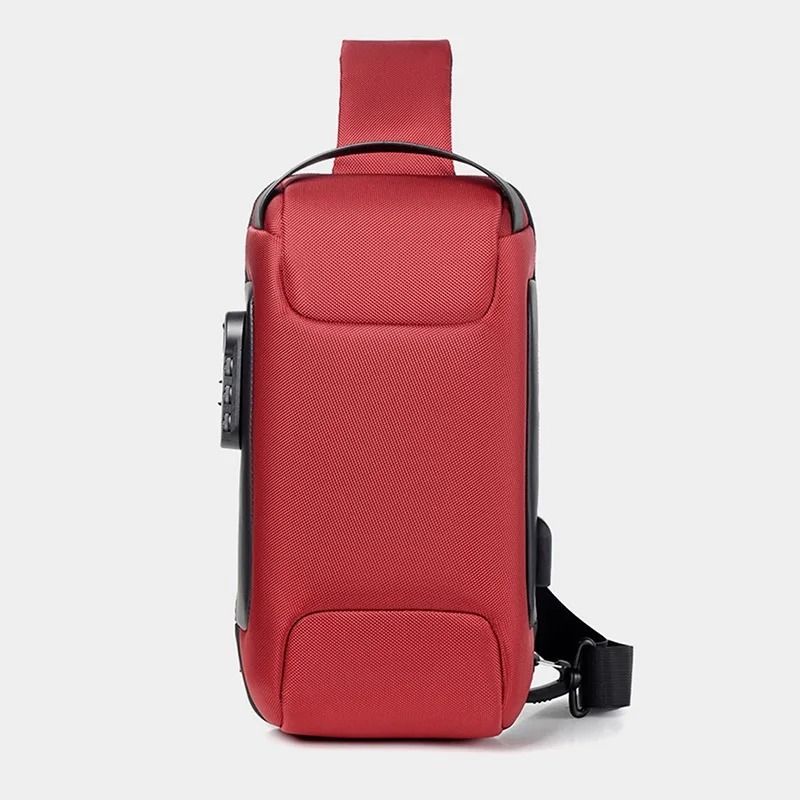 Men Waterproof Anti Theft Crossbody Shoulder Bag
