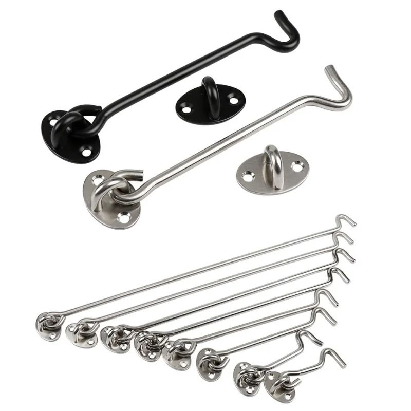 Professional Heavy Duty Stainless Steel Cabin Hook and Eye Latch