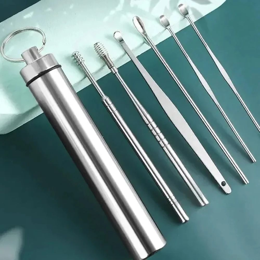 6-Piece Precision Ear Care Set | Advanced Stainless Steel Earwax Removal Kit
