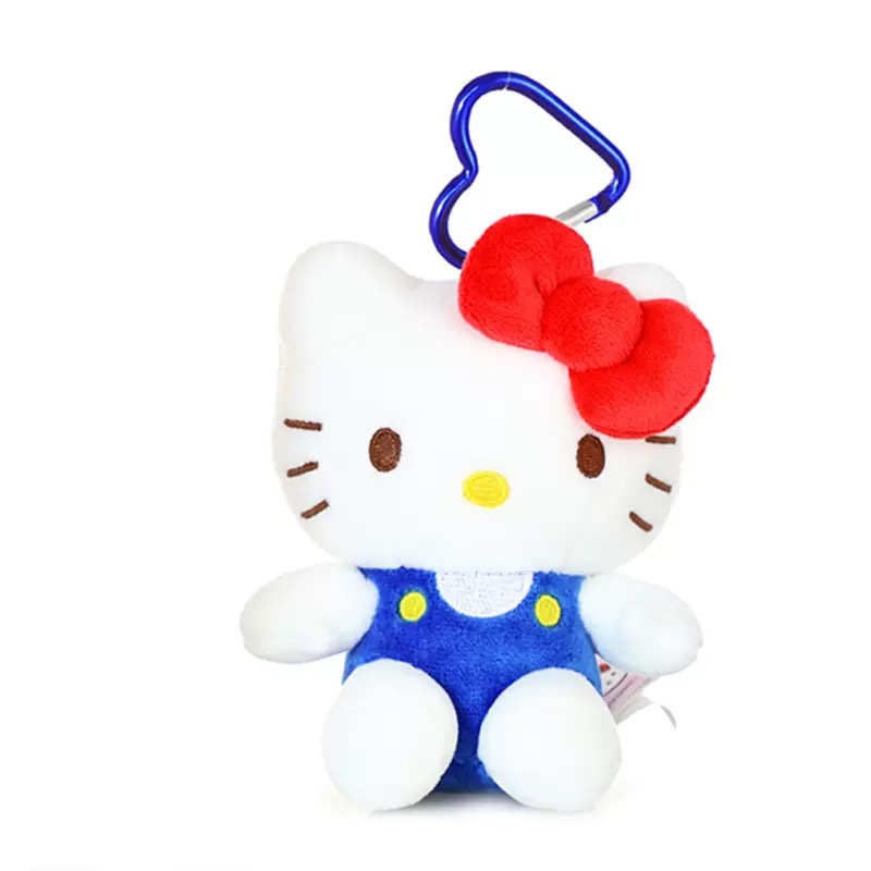 Authentic Sanrio Hello Kitty Kuromi Plush Doll Keychain Cute Christmas Gift Pendant