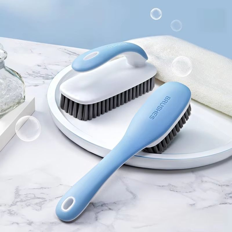 Multifunctional Shoe and Laundry Cleaning Brush Set with Soft Bristles