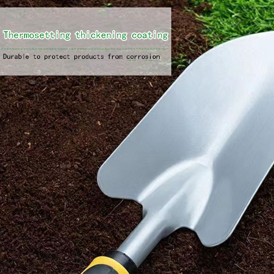 Small Gardening Shovel Hoe Spade, Outdoor Digging & Weeding Tool, Dual-purpose Tool for Potted Plants