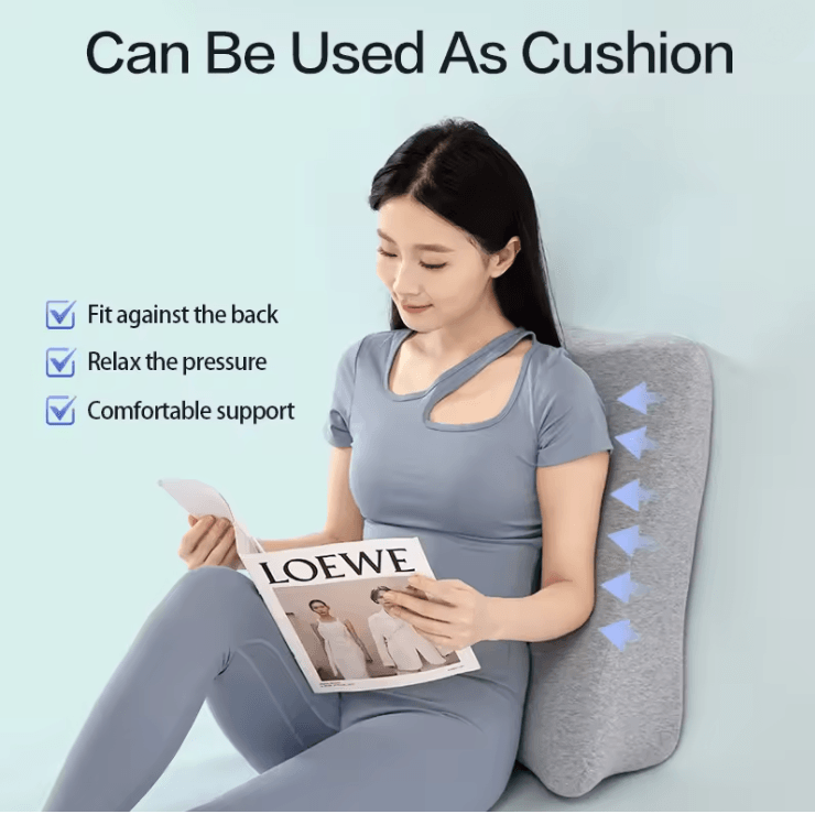 RestEase Prone Sleeping Pillow Multifunctional Bed Cushion
