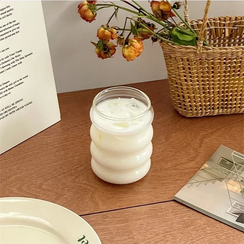 Pure Clarity Four Circle Glass Cup